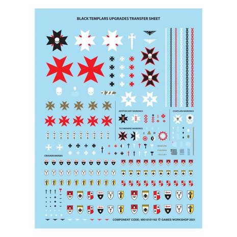 Warhammer 40,000 - Black Templars: Upgrades and Transfers