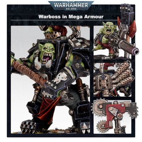 Warhammer 40,000 - Orks: Warboss in Mega Armour