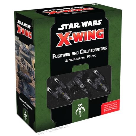 Star Wars X-Wing 2.0 - Fugitives and Collaborators Squadron Pack