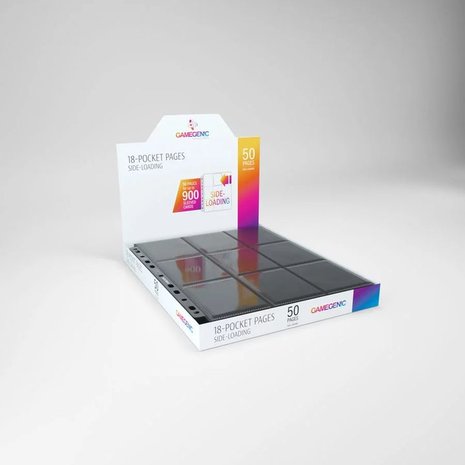 Sideloading 18-Pocket Pages Black (50)