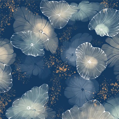 Dice Tray Artistic Jelly Fish