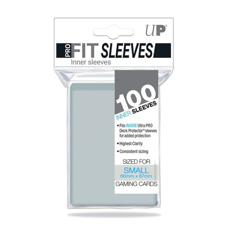 Ultra Pro-Fit Board Game Sleeves: Small (60x87mm) - 100 stuks