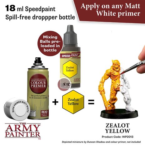 Speedpaint Zealot Yellow (The Army Painter)