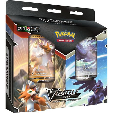 Pokémon: V Battle Deck Bundle (Lycanroc v. Corviknight)