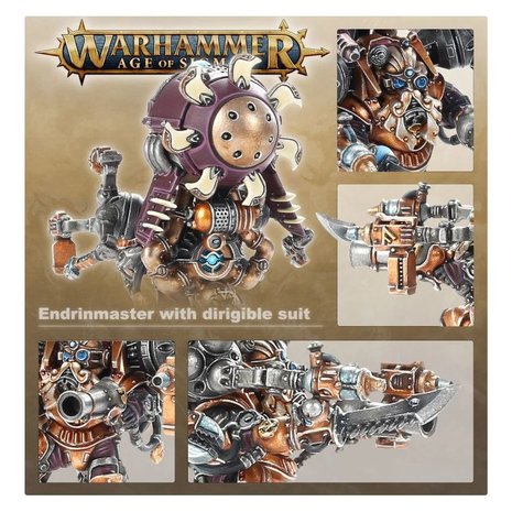 Warhammer: Age of Sigmar - Kharadron Overlords: Endrinmaster with Dirigible Suit