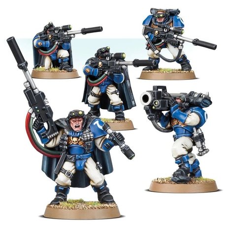 Warhammer 40,000 - Space Marines: Scouts with Sniper Rifles