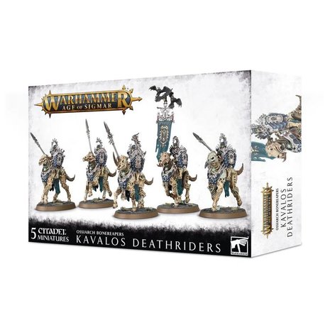 Warhammer: Age of Sigmar - Ossiarch Bonereapers: Kavalos Deathriders