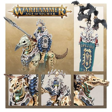Warhammer: Age of Sigmar - Ossiarch Bonereapers: Kavalos Deathriders
