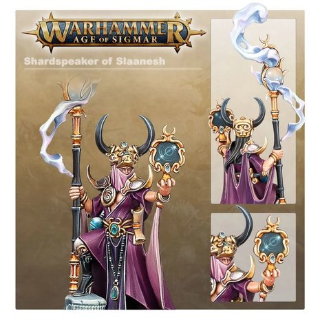 Warhammer: Age of Sigmar - Hedonists of Slaanesh: Shardspeaker of Slaanesh