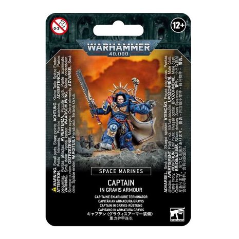 Warhammer 40,000 - Space Marines: Captain in Graves Armour