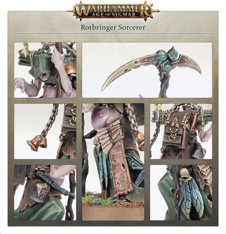 Warhammer: Age of Sigmar - Maggotkin of Nurgle: Rotbringer Sorcerer