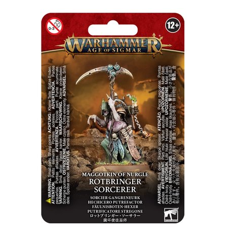 Warhammer: Age of Sigmar - Maggotkin of Nurgle: Rotbringer Sorcerer