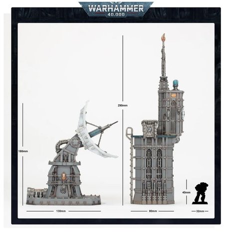 Warhammer 40,000 - Battlezone Fronteris: Vox-Antenna and Auspex Shrine