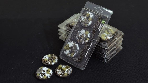 Winter Bases - Round 50mm (x3)