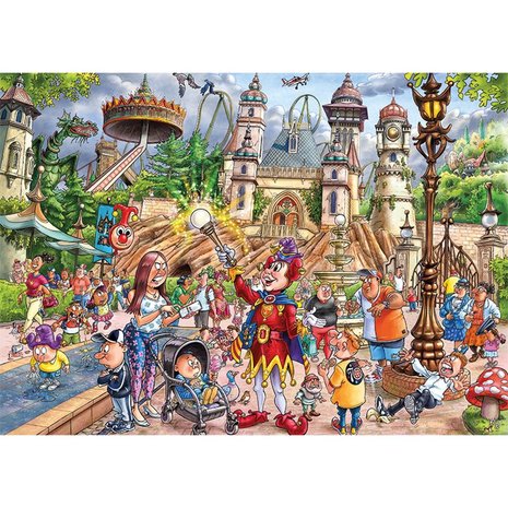Wasgij Mystery Puzzel: Efteling: Wereld vol Wonderen! (1000)