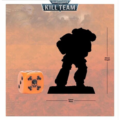 Warhammer 40,000 - Kill Team (Phobos Strike Team Dice Set)