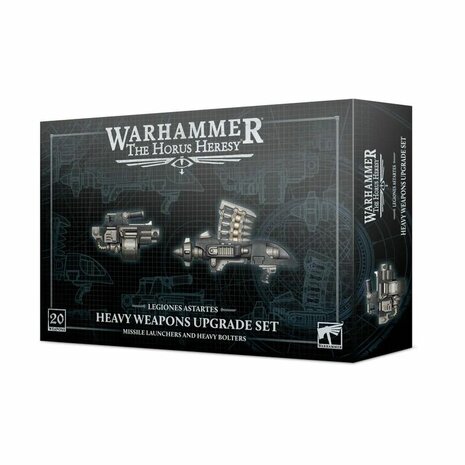 Warhammer: The Horus Heresy - Heavy Weapons Upgrade Set (Missile Launchers and Heavy Bolters)