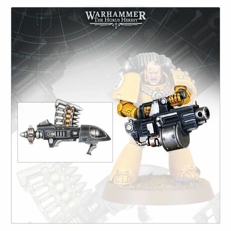 Warhammer: The Horus Heresy - Heavy Weapons Upgrade Set (Missile Launchers and Heavy Bolters)