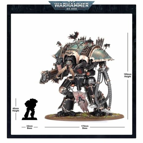 Warhammer 40,000 - Chaos Knights: Knight Abominant
