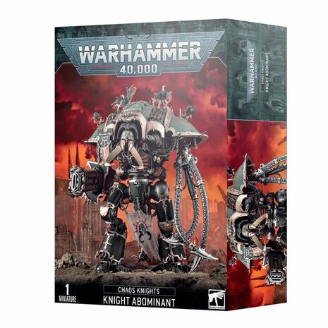 Warhammer 40,000 - Chaos Knights: Knight Abominant