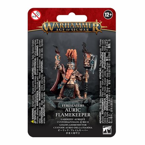 Warhammer: Age of Sigmar - Fyreslayers: Auric Flamekeeper