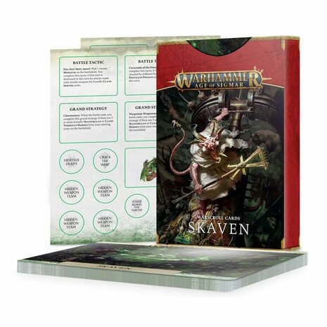 Warhammer: Age of Sigmar - Skaven: Warscroll Cards