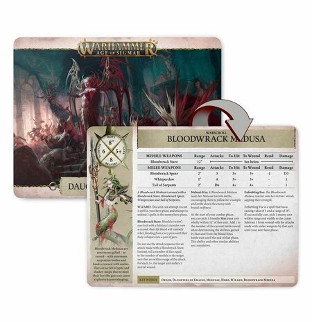 Warhammer: Age of Sigmar - Daughters of Khaine: Warscroll Cards