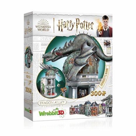 Harry Potter: Gringotts Bank - Wrebbit 3D Puzzle (300)