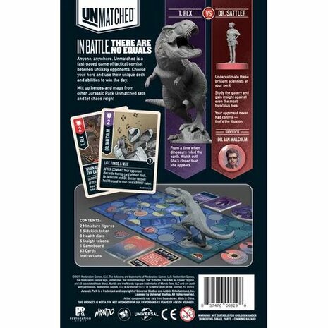 Unmatched: Jurassic Park - Dr. Sattler vs. T. Rex