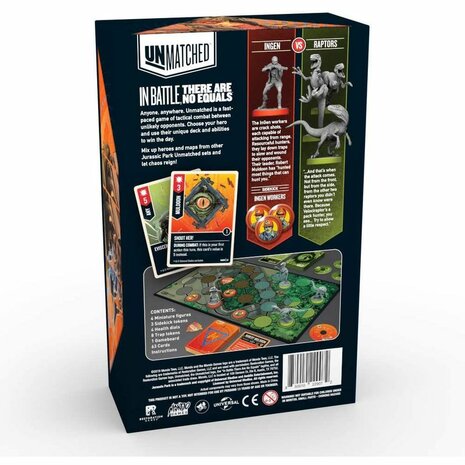 Unmatched: Jurassic Park - InGen vs. Raptors