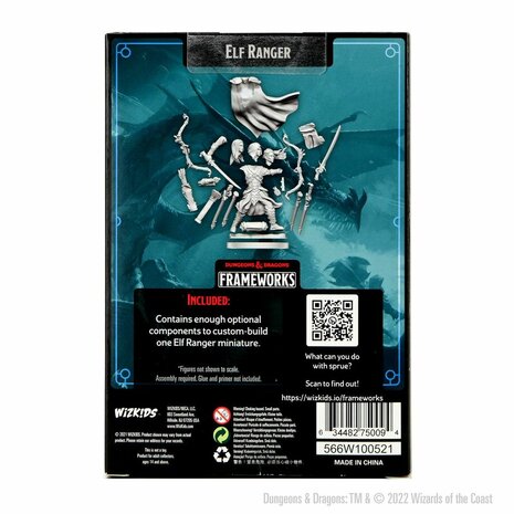 D&D Frameworks: Elf Ranger Male