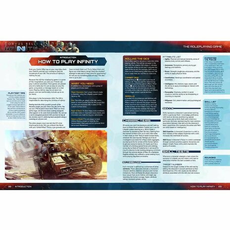 Infinity RPG: Corebook