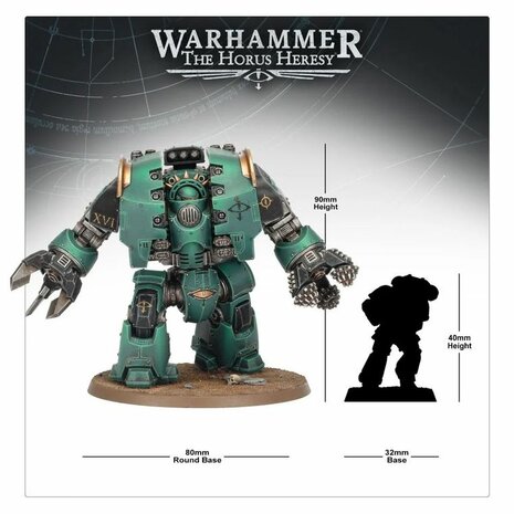 Warhammer: The Horus Heresy - Legiones Astartes: Leviathan Siege Dreadnought with Claw & Drill Weapons