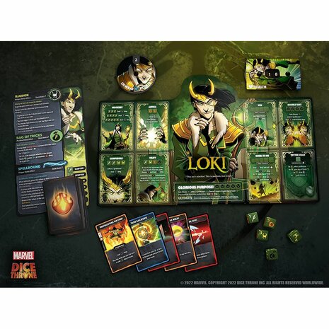 Marvel Dice Throne: 4 Hero Box