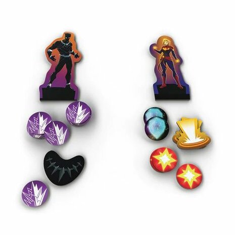 Marvel Dice Throne: 2 Hero Box (Captain Marvel & Black Panther)