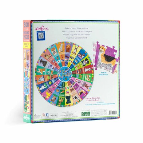 Dogs of the World - Puzzel (500)