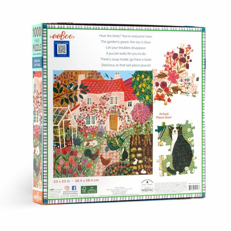 English Cottage - Puzzel (1000)
