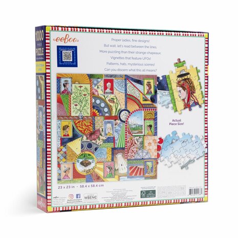 UFO Victorian Ladies - Puzzel (1000)