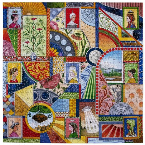 UFO Victorian Ladies - Puzzel (1000)