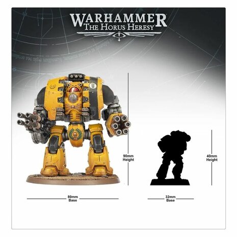 Warhammer: The Horus Heresy - Legiones Astartes: Leviathan Siege Dreadnought with Ranged Weapons