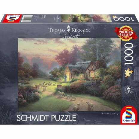 The Good Shepherd‘s Cottage (Thomas Kinkade) - Puzzel (1000)