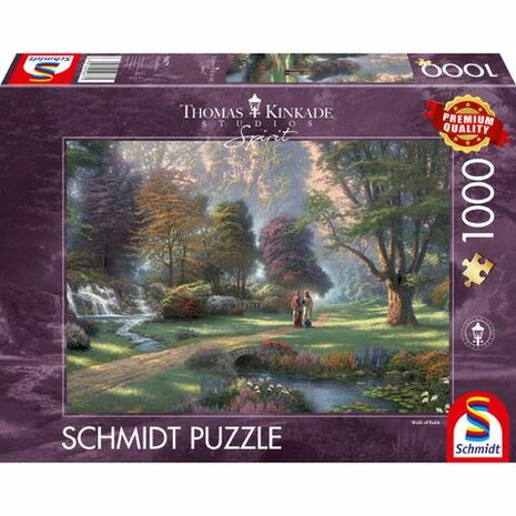 Walk of Faith (Thomas Kinkade) - Puzzel (1000)