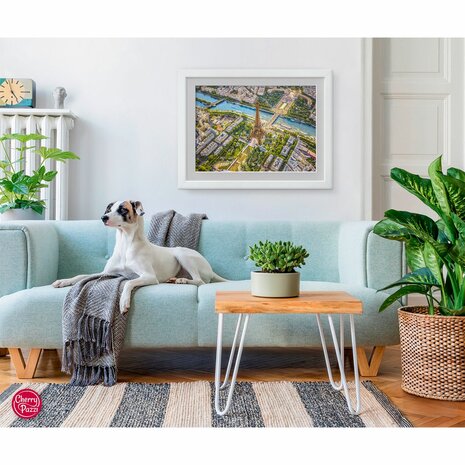 View over Paris Eiffel Tower - Puzzel (1000)