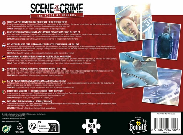 Scene of the Crime: The House of Mirrors (980)