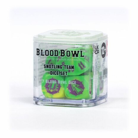 Blood Bowl: Snotling Team Dice Pack
