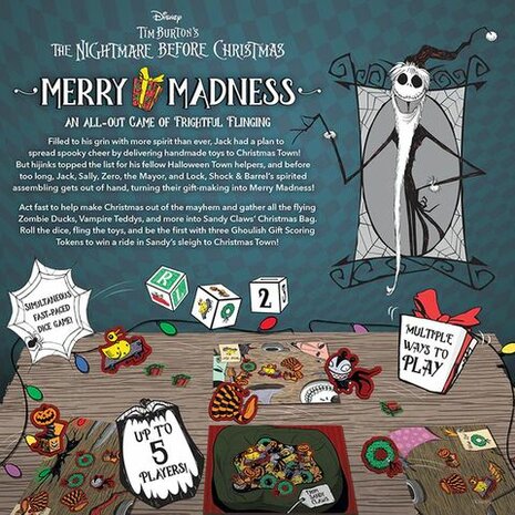 Disney Tim Burton's The Nightmare Before Christmas Merry Madness
