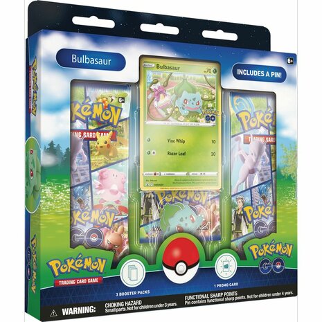 Pokémon GO: Pin Box Collection Bulbasaur