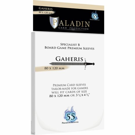 Paladin Sleeves: Gaheris (80x120mm)