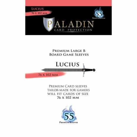 Paladin Sleeves: Lucius (76x102mm)