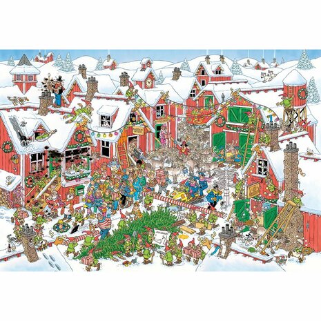 Santa's Village - Jan van Haasteren Puzzel (5000)